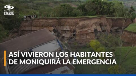 Movimiento en masa destruye tres viviendas en Moniquirá