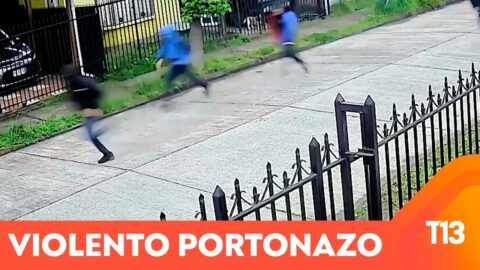 Mujer es víctima de un violento portonazo en Temuco