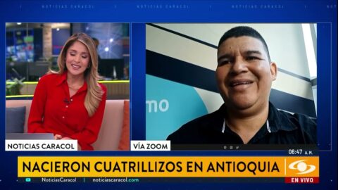 Nacen cuatrillizos idénticos en Caucasia, Antioquia