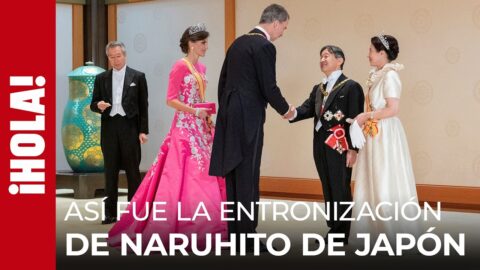 Naruhito fue entronizado en Japón con realeza europea presente