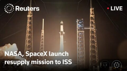 NASA y SpaceX lanzan carga de suministros hacia la ISS