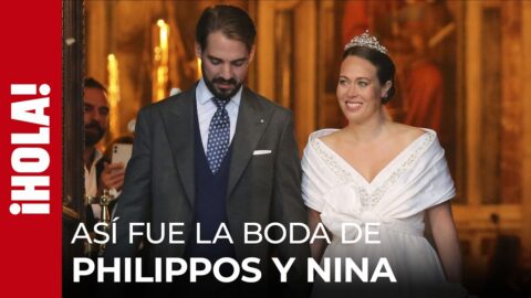 Nina Flohr y Philippos de Grecia se casaron en Atenas