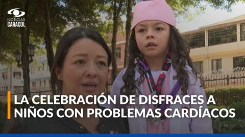 Niños con cardiopatías celebran el Día de Disfraces en Bogotá