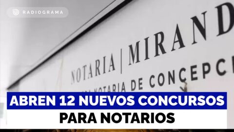 Notarios abren 12 nuevos concursos tras reforma al sistema