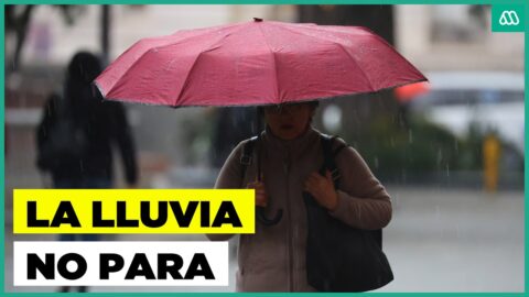 Nuevas lluvias en la zona central tras un octubre récord en Santiago