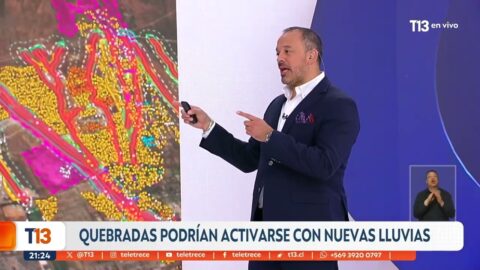 Nuevas lluvias podrían activar quebradas