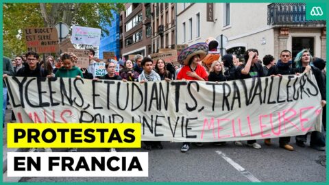 Nuevas protestas masivas en Francia por huelga nacional