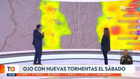 Nuevas tormentas se pronostican para el sábado