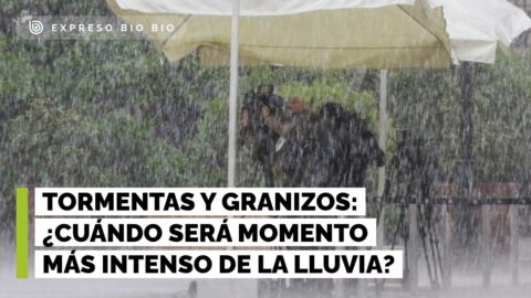Nuevo frente traerá lluvias, tormentas y posible granizo a la zona central