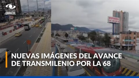 Obras de la avenida 68 superan el 90% de ejecución en Bogotá