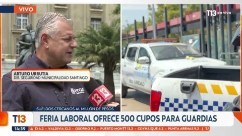 Ofrecen 500 vacantes de guardia en feria laboral