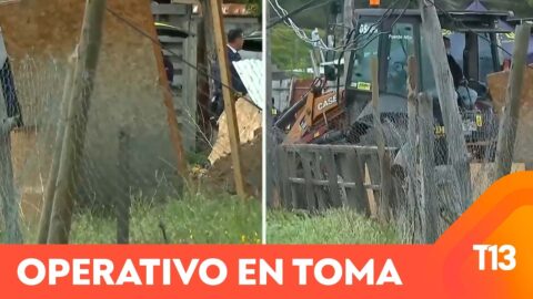 Operativo en toma de Puente Alto por hallazgo de un cadáver