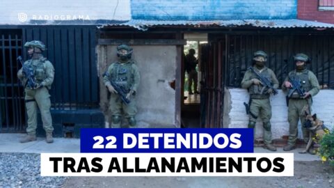 Operativo policial en Curacaví deja 22 detenidos