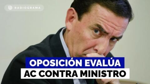 Oposición analiza acusación constitucional contra ministro Rabat