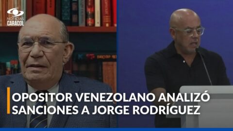 Opositor cuestiona el alivio de sanciones a Jorge Rodríguez