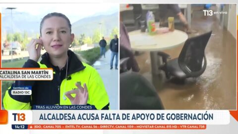 Orrego y alcaldesa de Las Condes chocan por la emergencia