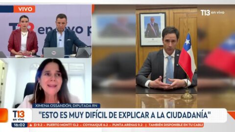 Ossandón habla sobre investigación por rebaja de condenas