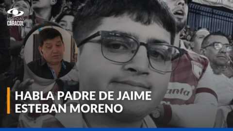 Padre de Jaime Moreno reacciona a la condena por su crimen