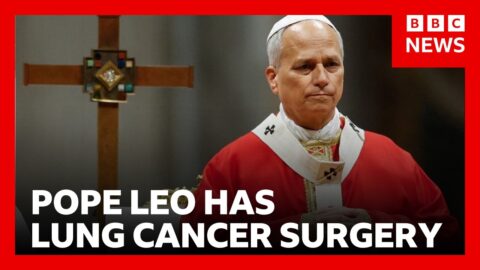 Papa León XIV es operado de cáncer de pulmón en Roma