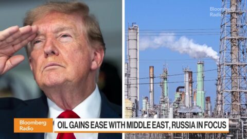 Petróleo cae tras tres alzas y pesan Medio Oriente y Rusia