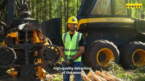 Ponsse DH7: la cosechadora forestal para trabajo productivo