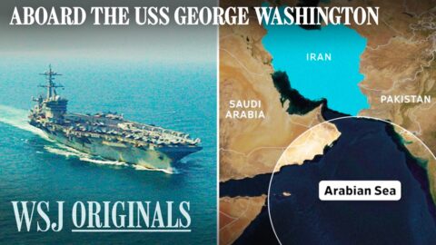 Portaaviones estadounidense se rearma ante posibles ataques a Irán