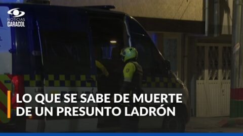 Presunto ladrón muere durante atraco a local en Bogotá