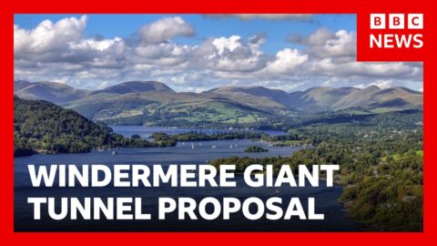 Proponen un túnel de 19 km para sacar aguas residuales de Windermere