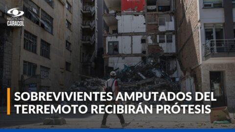 Prótesis para amputados del terremoto en Colombia