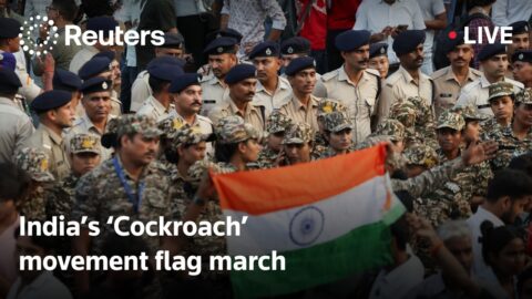 Protesta de Cockroach Janta Party en Delhi tras detenciones