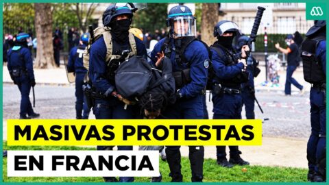 Protesta estudiantil en Francia termina con disturbios en París
