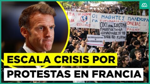 Protestas en Francia: toques de queda y disturbios contra Macron