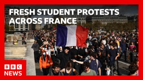 Protestas estudiantiles en Francia por recortes a la educación