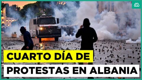 Protestas masivas en Albania por cuarto día consecutivo
