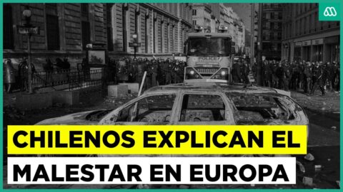 Protestas por costo de vida en Europa, vistas por chilenos