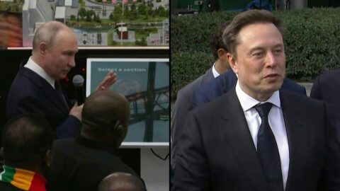 Putin califica a Elon Musk de genio por sus satélites