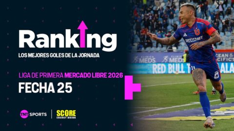Ranking de los mejores goles de la Fecha 25 de Primera