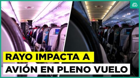 Rayo impacta un avión en pleno vuelo y cómo opera su protección