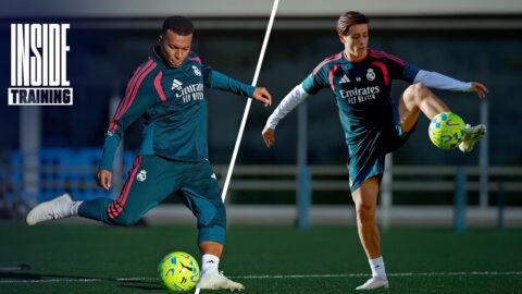 Real Madrid entrena antes de visitar al Racing en Santander