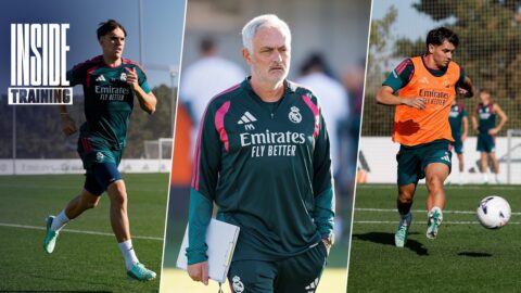 Real Madrid entrena antes del duelo con Sevilla en LaLiga