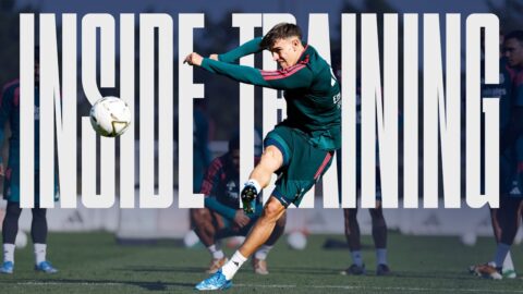 Real Madrid entrena con goles antes del Clásico ante Barcelona