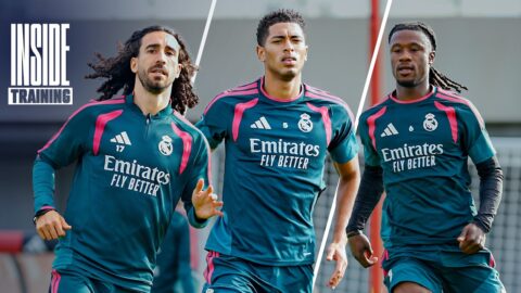 Real Madrid se prepara en Valdebebas para visitar al Racing en Santander