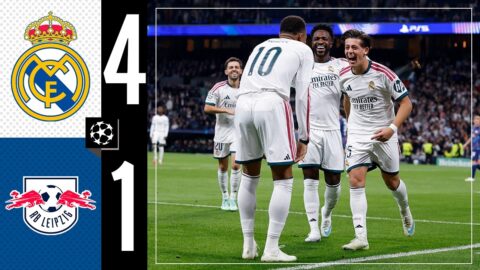 Real Madrid vence 4-1 al RB Leipzig por la Champions League