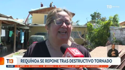 Reconstrucción tras tornado en Requínoa: 92 casas y un colegio dañados