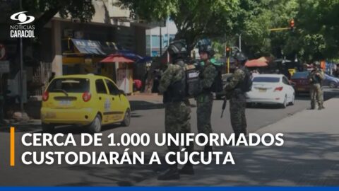 Refuerzo militar de 15 días en Cúcuta y la frontera