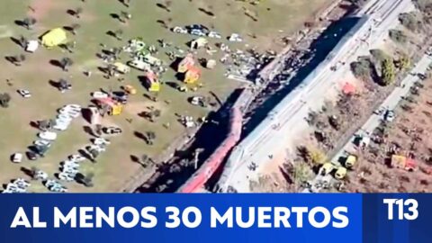 Registros del choque de trenes en España