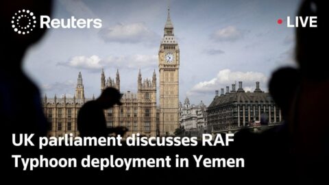 Reino Unido debate el envío de cazas Typhoon a Arabia Saudita