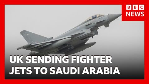 Reino Unido enviará cazas para defender Arabia Saudita