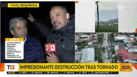 Reportan serios destrozos tras el paso de un tornado