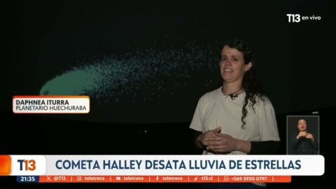 Restos del cometa Halley podrían verse como estrellas fugaces